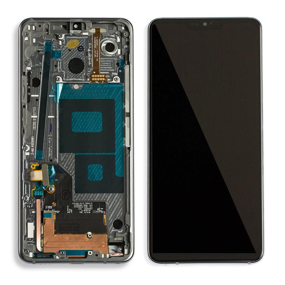 LG G7 ThinQ / G7 Plus LCD Assembly With Frame (Black) - Best Cell Phone Parts Distributor in Canada LG G7 ThinQ / G7 Plus LCD Assembly With Frame (Black) - Best Cell Phone Parts Distributor in Canada